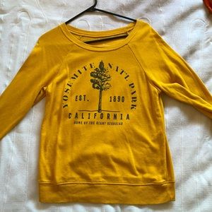 Sweater Yosemite National Park